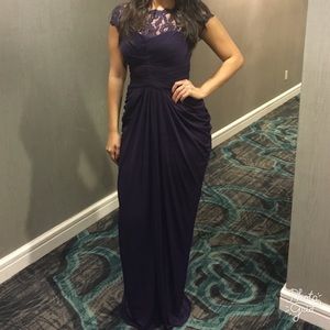 Adriana Papell floor length gown